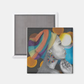 QUEENCONFIDENCEオリジナルアートマグネット マグネット (正面/裏面)