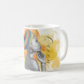 QUEENCONFIDENCEクラシック Coffee Mug, 11 oz Coffee Mug コーヒーマグカップ (正面右)