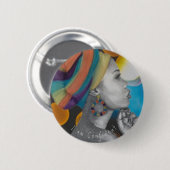 QUEENCONFIDENCEボタン 缶バッジ (正面&裏面)