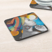 QUEENCONFIDENCE – プラスチック懸命コースター コースター (左側)