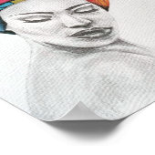 QUEENCONFIDENCE Premium Canvas Glossポスター(8x10) ポスター (角)