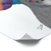 QUEENCONFIDENCE Premium Canvas Print (11x11) ポスター (角)