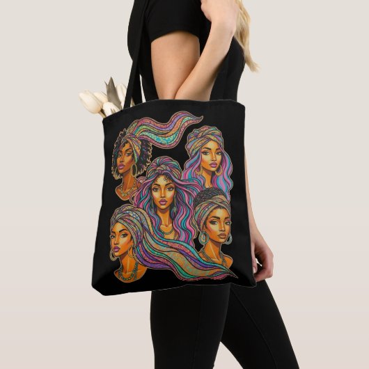 Queeness  トートバッグ (クローズアップ)