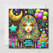 QUEENIE ~ 8 YEARS ~ Birthday Card ~ (正面)