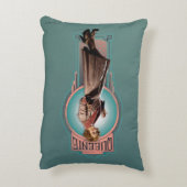 QUEENIE GOLDSTEIN™アールデコパネル アクセントクッション (裏面(縦))