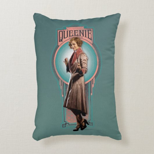 QUEENIE GOLDSTEIN™アールデコパネル アクセントクッション (正面(垂直))