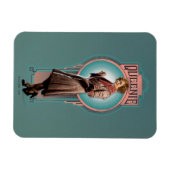 QUEENIE GOLDSTEIN™アールデコパネル マグネット (横)