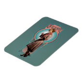 QUEENIE GOLDSTEIN™アールデコパネル マグネット (左側)