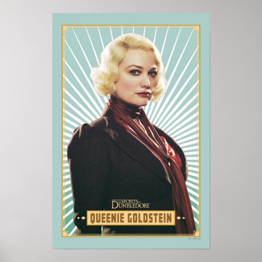 Queenie Goldstein Character Graphic ポスター (正面)