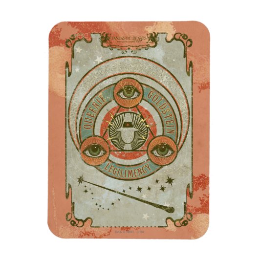 QUEENIE GOLDSTEIN™ Legilimency Graphic マグネット (縦)