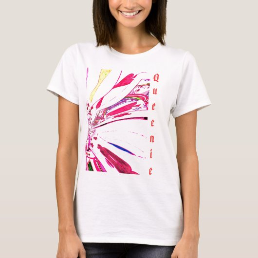 "Queenie " Tシャツ (正面)