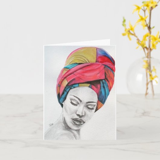 QUEENIFICENTノートカ空白のード カード (黄色い花)