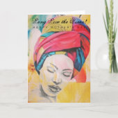 QUEENIFICENT MOTHER's Dayカード カード (正面)