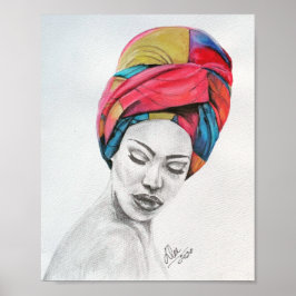 QUEENIFICENT Premium Canvasポスター(8x10) ポスター