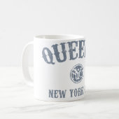 *Queens コーヒーマグカップ (正面左)
