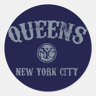 *Queens ラウンドシール