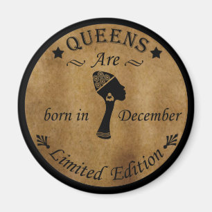 queens are born in december マグネット