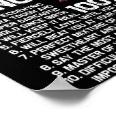 Queens Are Born in January Birthday Gifts ポスター (角)