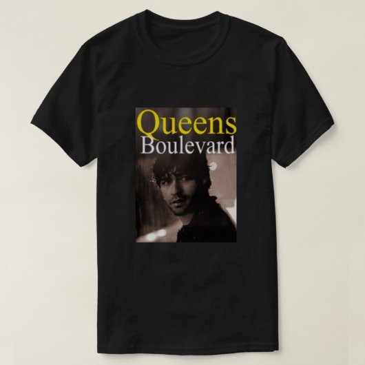 Queens Boulevard Poster Design Tシャツ (デザイン正面)