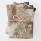 Queens & Cursive ラッピングペーパーシート (インサイチュ)