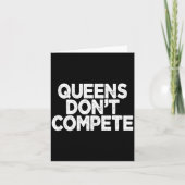 Queens Don't Compete  カード (正面)