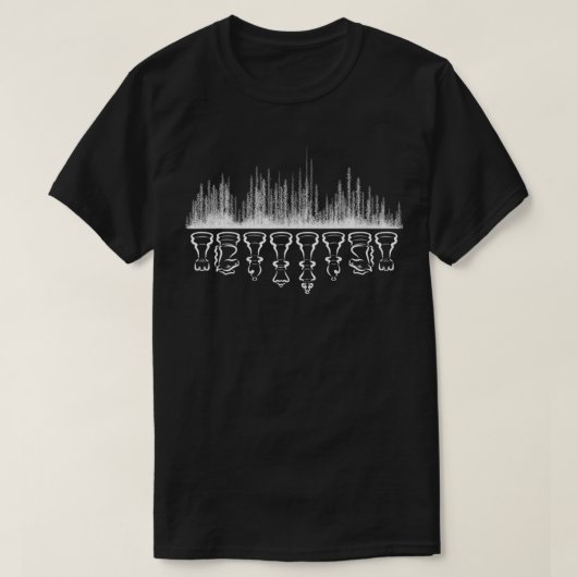 Queen's Gambit  Chess Board Chess Lover Chess Play Tシャツ (デザイン正面)