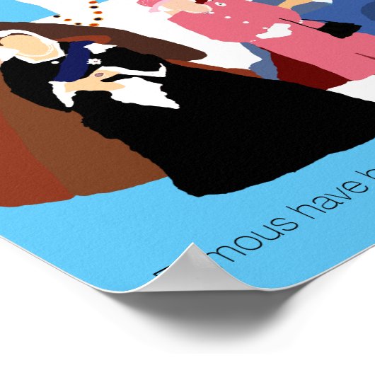 Queens of England Poster ポスター (角)