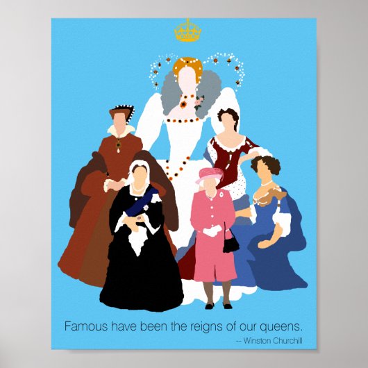 Queens of England Poster ポスター (正面)