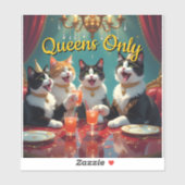 Queens only! シール (シート)