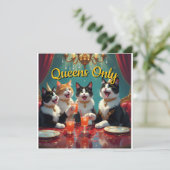 Queens only! 招待状 (スタンド正面)