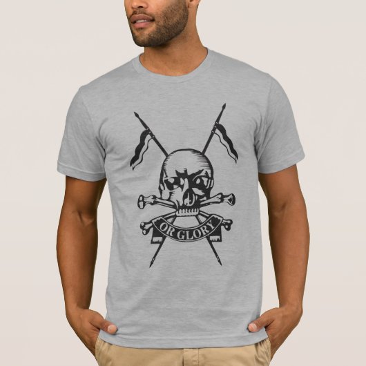 Queens Royal Lancers Tシャツ (正面)
