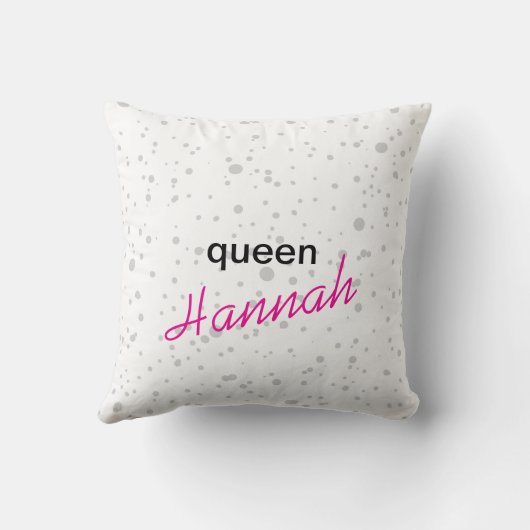 Queens Rule クッション (裏面)