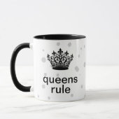 Queens Rule Crown  マグカップ (左)