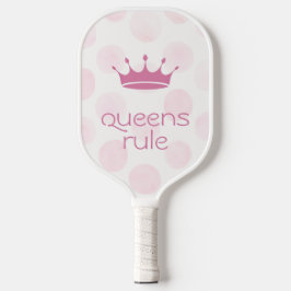 Queens Rule Pink Crown  ピックルボールラケット