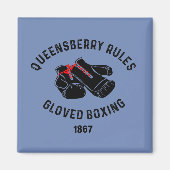 'Queensberry Rules'マグネット マグネット (正面)