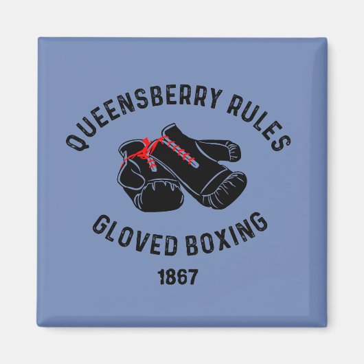 'Queensberry Rules'マグネット マグネット (正面)