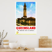 Queensland Sunshine State Brisbane ポスター (キッチン)