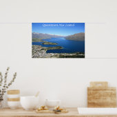 Queenstown from Bob's Peak, New Zealand - Poster ポスター (キッチン)