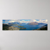 Queenstown Panorama NZ ポスター (正面)