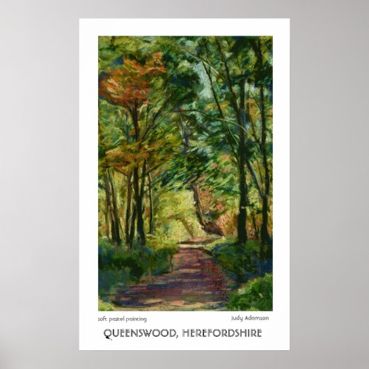 Queenswood, Herefordshire Poster ポスター (正面)