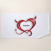 Queentet Beach Towel ビーチタオル (正面)