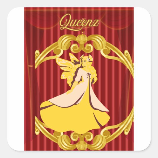 Queenz スクエアシール (正面)