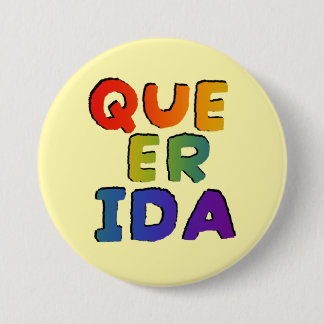 Queerida - クィアで愛されてる 缶バッジ
