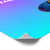 Quefokiティース値ポスター紙(マット) ポスター (角)