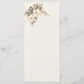 Quenceanera Magnolia Menu メニュー (裏面)