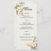 Quenceanera Magnolia Menu メニュー (正面/裏面)