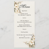 Quenceanera Magnolia Menu メニュー (正面)