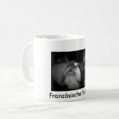 quentin2, Französische Bulldogge コーヒーマグカップ (正面左)