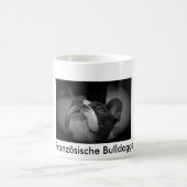 quentin2, Französische Bulldogge コーヒーマグカップ (中央)
