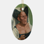 Quentin Massys -異様な老女1515年 セラミックオーナメント (右)